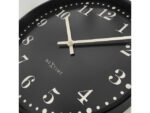 Wandklok NeXtime Dickens 30 cm zwart