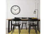 Wandklok NeXtime Dickens Large 50 cm wit