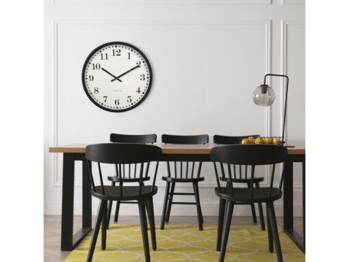 Wandklok NeXtime Dickens Large 50 cm wit