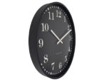 Wandklok NeXtime Dickens Large 50 cm zwart