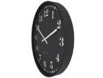 Wandklok NeXtime Dickens Large 50 cm zwart