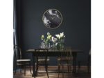Wandklok NeXtime Marble Duo 48cm goud metaal