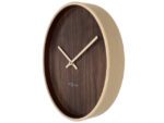 Wandklok NeXtime Oslo 30 cm bruin