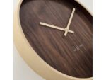 Wandklok NeXtime Oslo 30 cm bruin