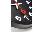 Wandklok NeXtime Station All Black 35cm zwart aluminium