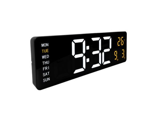 Wandklok NeXtime Super Digi 38,8 x 12,9 cm