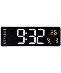 Wandklok NeXtime Super Digi 38,8 x 12,9 cm