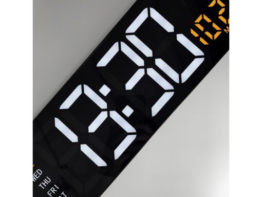 Wandklok NeXtime Super Digi 38,8 x 12,9 cm