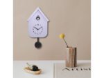 Wandklok NeXtime Twitter 21,5x41,5 cm lavendel