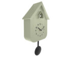 Wandklok NeXtime Twitter 21,5x41,5 cm olijfgroen
