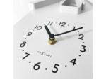 Wandklok NeXtime Twitter 21,5x41,5 cm wit