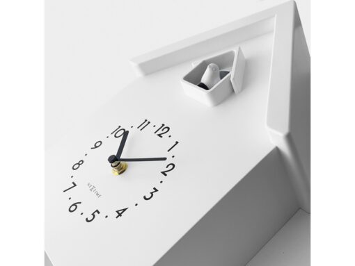 Wandklok NeXtime Twitter 21,5x41,5 cm wit