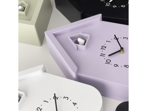 Wandklok NeXtime Twitter 21,5x41,5 cm wit