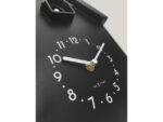 Wandklok NeXtime Twitter 21,5x41,5 cm zwart