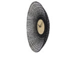 Wandklok NeXtime Vortex 60 cm zwart