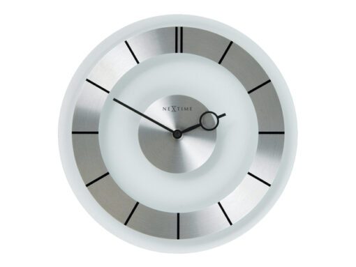 Wandklok NeXtime dia. 31 cm, glas, Retro