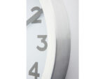 Wandklok NeXtime dia. 35 cm, aluminium, wit, 'Station'      Radio Controlled (DCF)