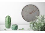 Wandklok NeXtime dia. 35 cm, polyresin, grijs