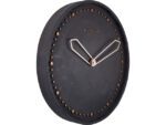 Wandklok NeXtime dia. 35 cm, polyresin, zwart