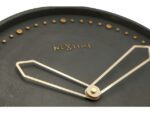 Wandklok NeXtime dia. 35 cm, polyresin, zwart