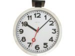 Wandklok NeXtime dia. 38 cm, aluminium/glas, wit