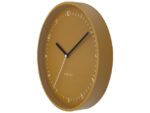 Wandklok Nextime dia 30cm Geel Aluminium Berlin