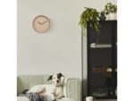 Wandklok Nextime dia 30cm Roze Aluminum Berlin