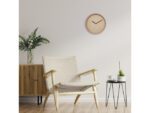 Wandklok Nextime dia 30cm Roze Aluminum Berlin