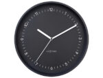 Wandklok Nextime dia 30cm Zwart Aluminum Berlin