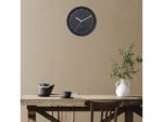 Wandklok Nextime dia 30cm Zwart Aluminum Berlin