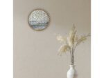 Wandklok Nextime dia 40cm Groen Hout Concord