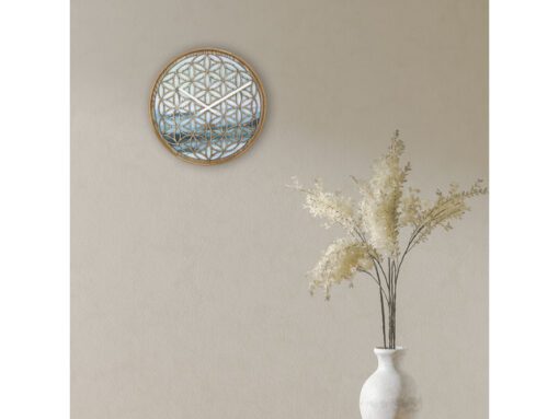 Wandklok Nextime dia 40cm Groen Hout Concord