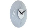 Wandklok Nextime dia 43cm glas Frosted/Mirror Dali Round
