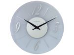 Wandklok Nextime dia 43cm glas Frosted/Mirror Dali Round