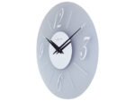 Wandklok Nextime dia 43cm glas Frosted/Mirror Dali Round