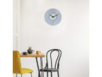 Wandklok Nextime dia 43cm glas Frosted/Mirror Dali Round