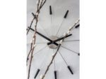 Wandklok Nextime dia. 58 cm, metaal, zwart, 'Plug inn'