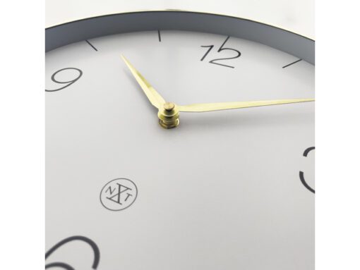 Wandklok nXt Finesse 30,5 cm goud