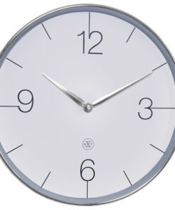 Wandklok nXt Finesse 30,5 cm zilver