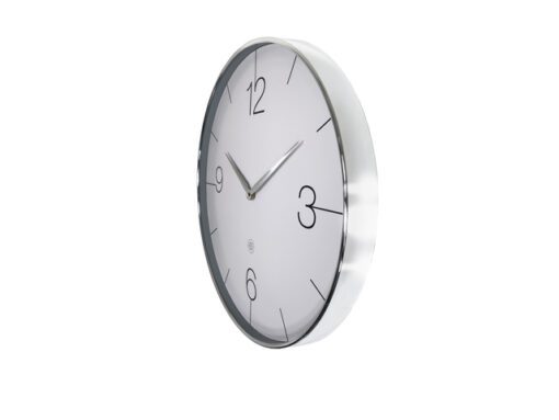 Wandklok nXt Finesse 51 cm zilver