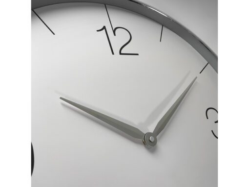 Wandklok nXt Finesse 51 cm zilver