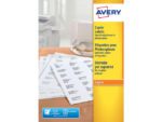 kopieeretiket Avery 210x148mm 200 vel 2 etiketten per vel   wit