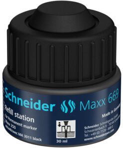navulinkt Schneider 669 voor marker 250 30ml zwart