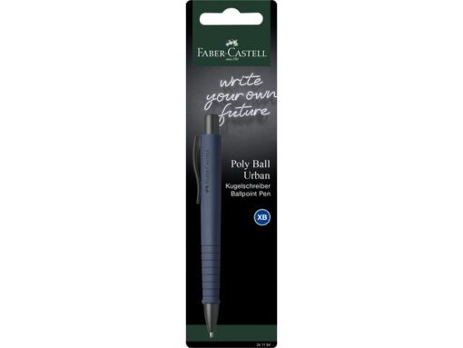 Balpen Faber-Castell Polyball Urban XB op blister