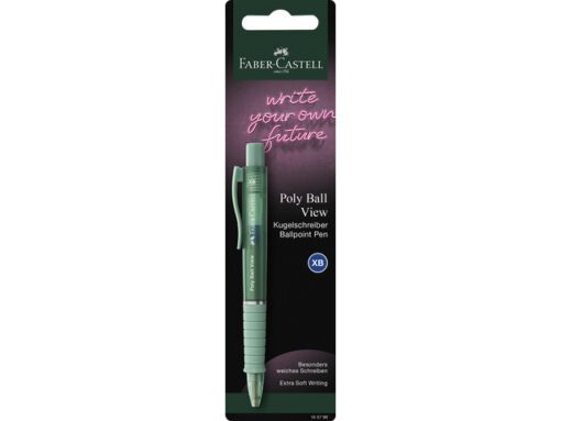 Balpen Faber-Castell Polyball View op blister