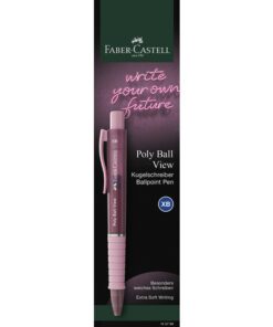 Balpen Faber-Castell Polyball View op blister