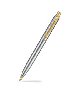 Balpen Sheaffer Sentinel 333 brushed chrome, gold plated    trims