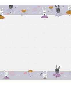 Bureauonderlegger Sigel Bunny Ballerinas A3 30 vel 80gr