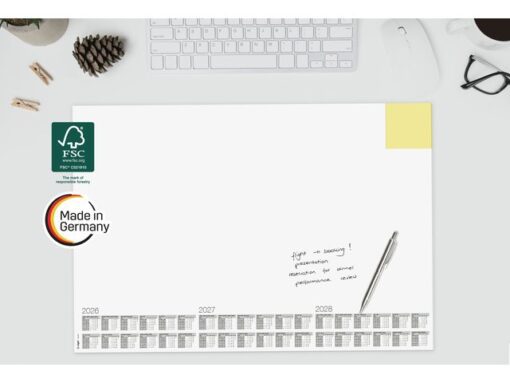 Designonderlegger Sigel Memo Wit 26/27/28. 59,5x41cm 30 vel 80 grams