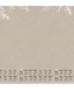 Designonderlegger Sigel Natural Eucalyptus 26/27/28         59.5x41cm 30 vel 80 grams FSC papier afgeronde hoeken